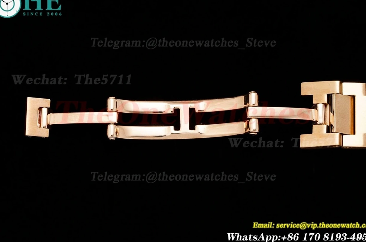 Ladies RG Dial Dia White 30mm AF RG Quartz De Pasha Cartier 0116